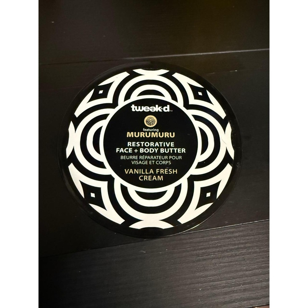 Tweak-d by Nature Murumuru Restorative Face and Body Butter Vanilla Fresh Cream